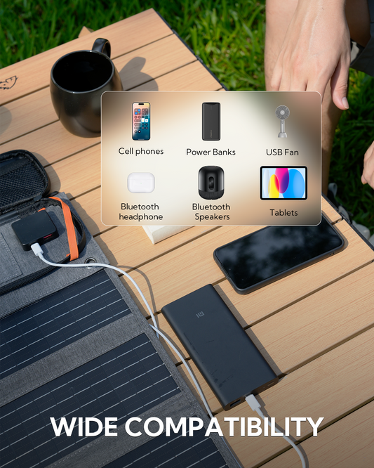 LUM POCKET LUMOPAL 30W Foldable solar panel